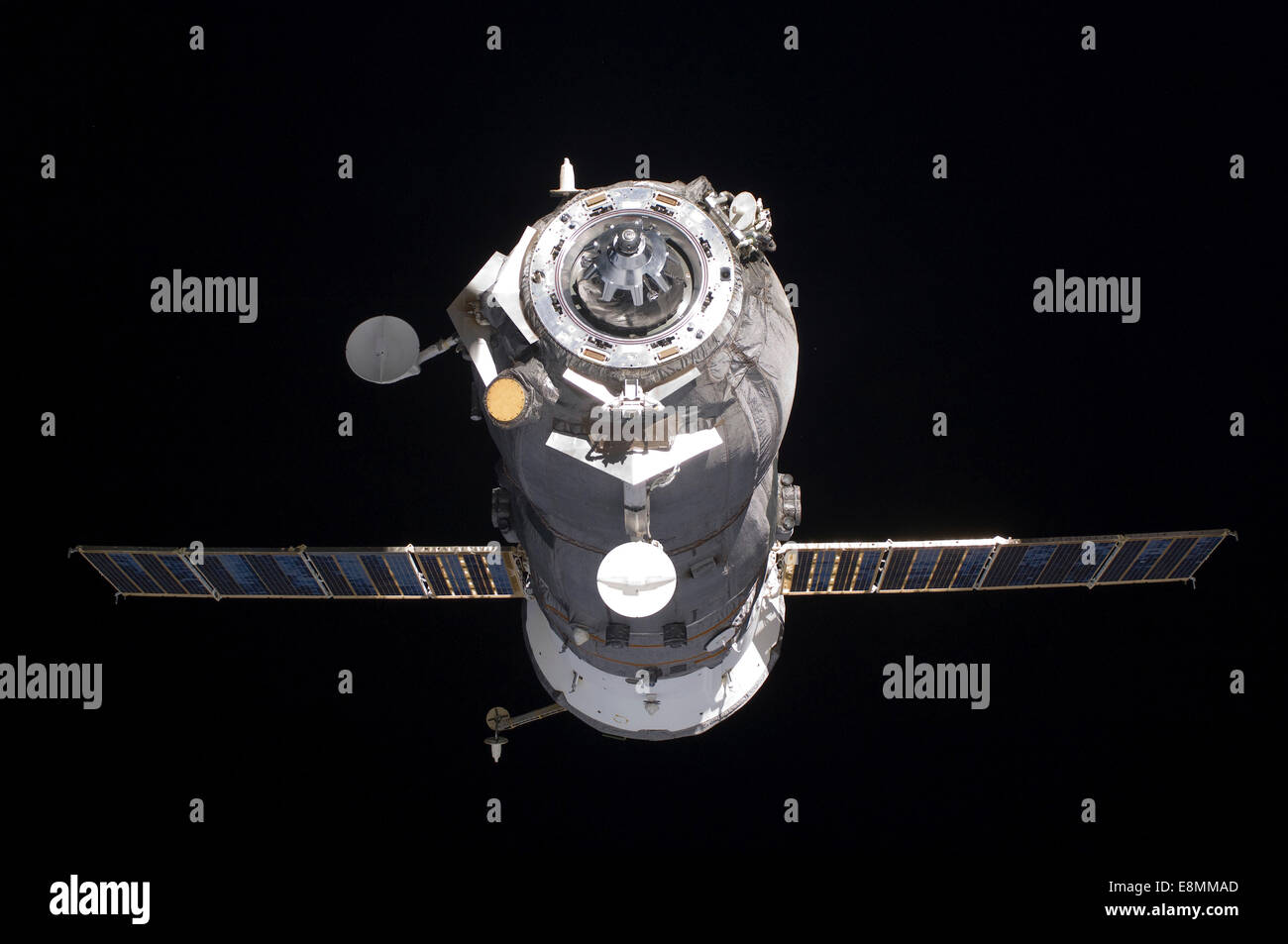 October 29, 2011 - The unpiloted ISS Progress 42 supply vehicle. Stock Photo