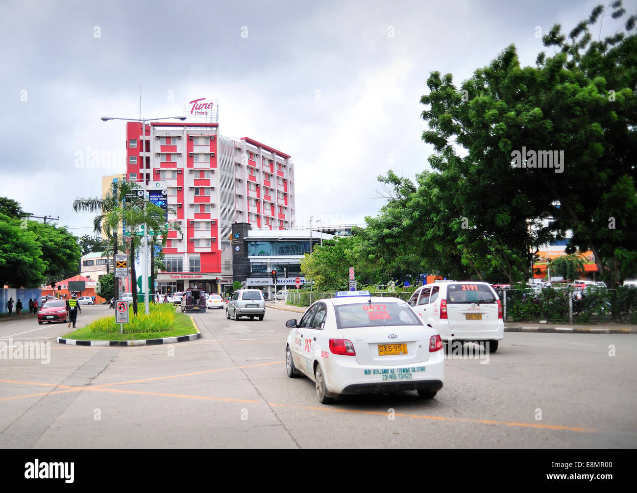 Tune Hotel Cebu City Business Park Philippines Stock Photo