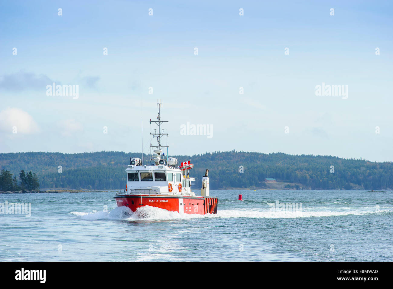Canadian Coast Guard Stock Photo