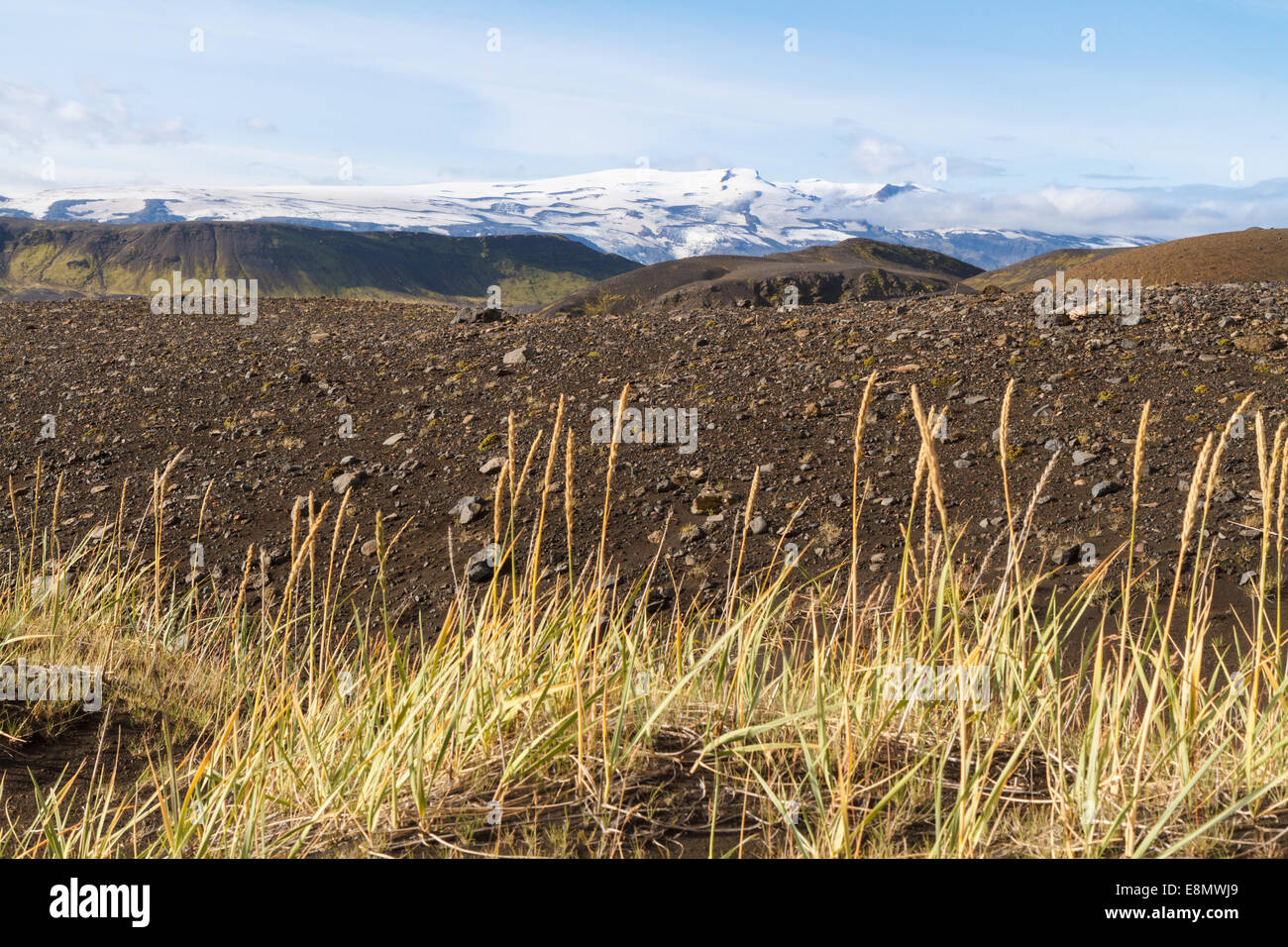 Eyjafjallajökull, Iceland Stock Photo