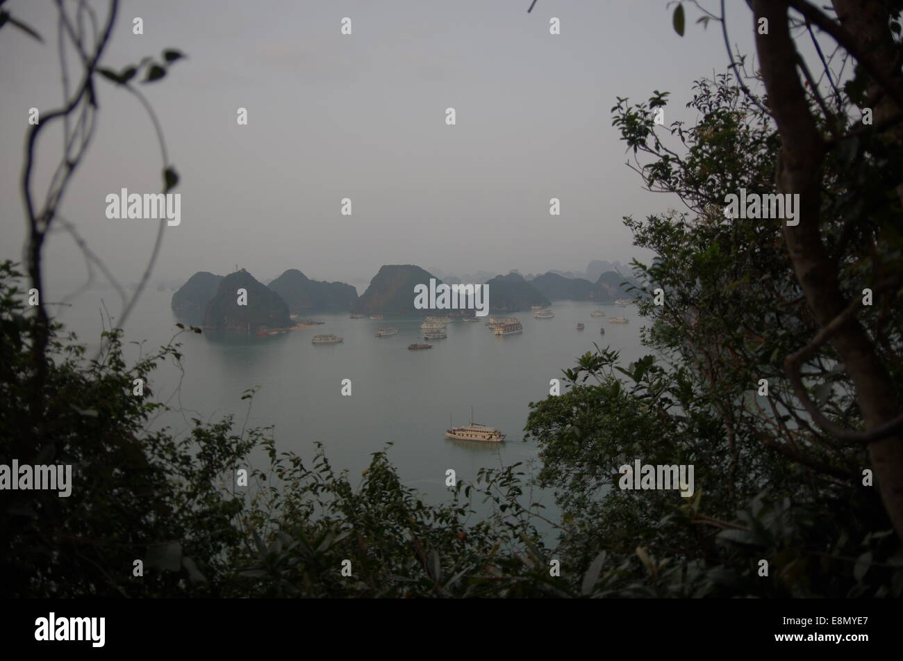 Halong bay view Stock Photo