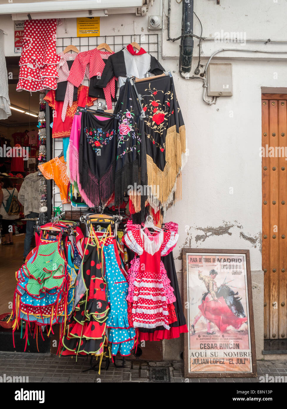 Cordoba street shop with souvenirs Stock Photo