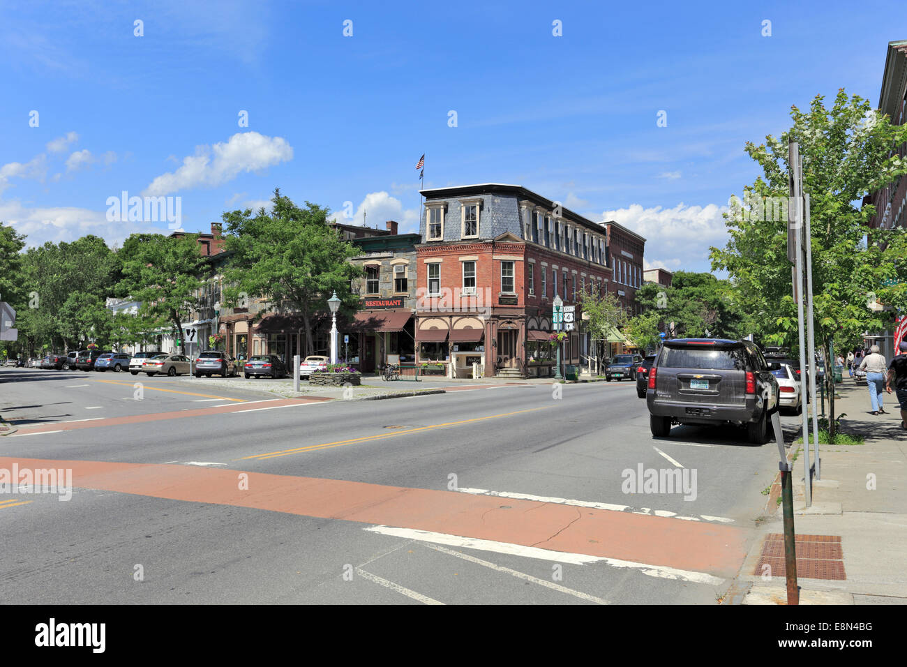 Downtown woodstock village hires stock photography and images Alamy
