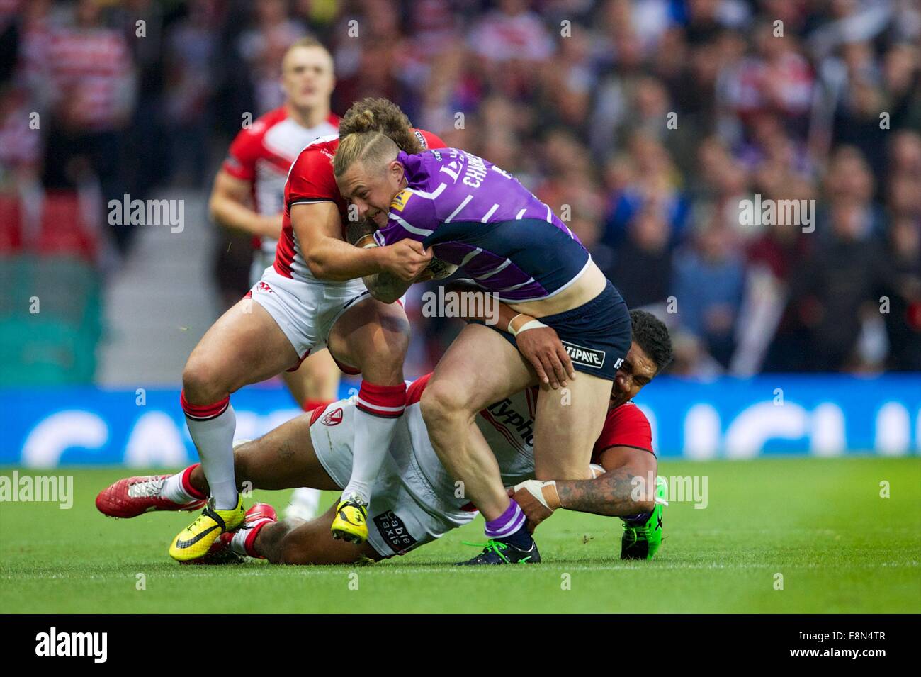 Écharpe Wigan Warriors – Rugby League – Grande Finale 2014 – Souvenir Match