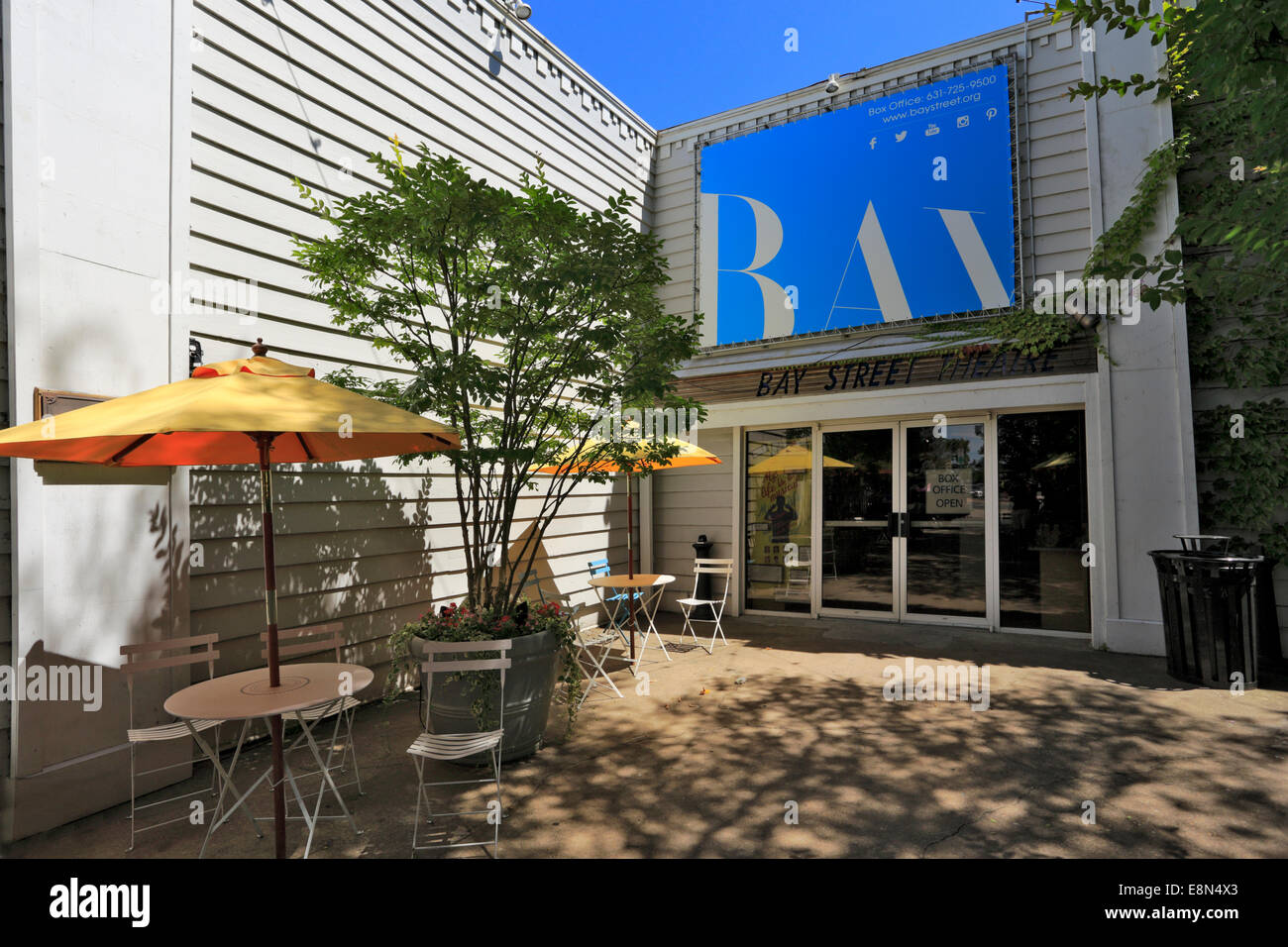 Bay Street Theater Sag Harbor Long Island New York Stock Photo Alamy