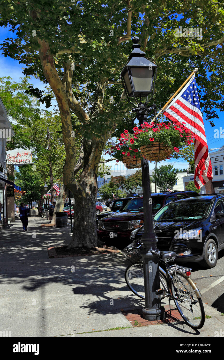 Sag Harbor Long Island New York Stock Photo Alamy