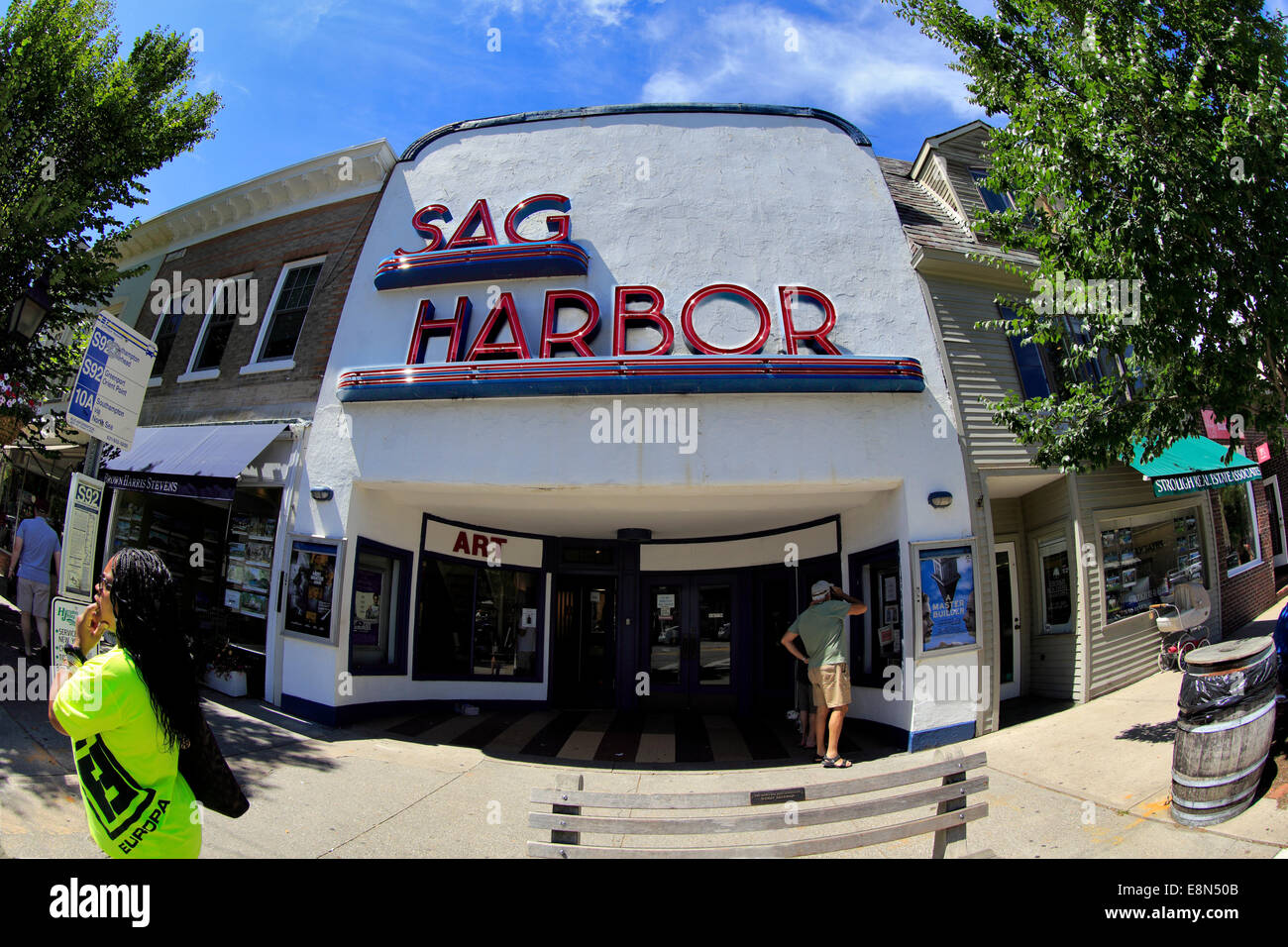 Sag Harbor Long Island New York Stock Photo