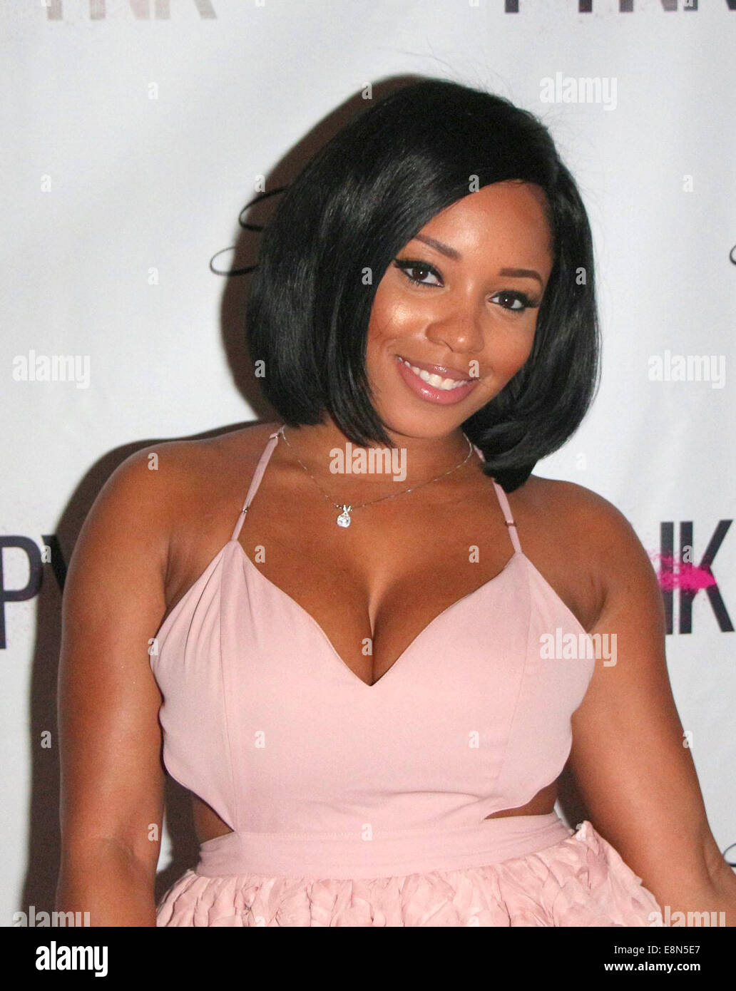 Sheneka Adams Launches Hair Extension Stock Photos Sheneka Adams