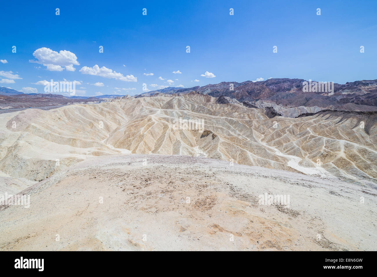 Badlands from the Zabriskie Poins, Death Valley National Park ...