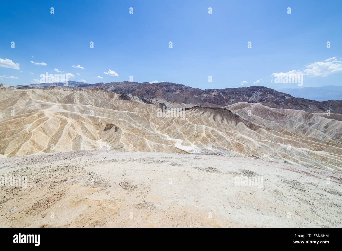 Badlands from the Zabriskie Poins, Death Valley National Park ...