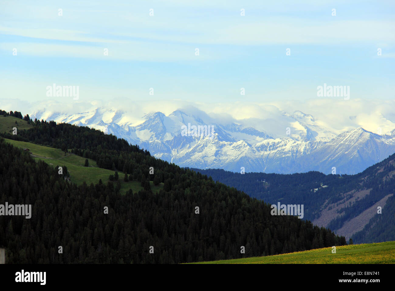 Italian Alps in Summer Stock Photo - Alamy