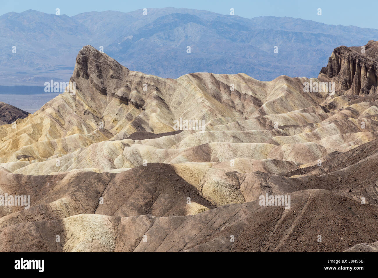 Badlands from the Zabriskie Poins, Death Valley National Park ...