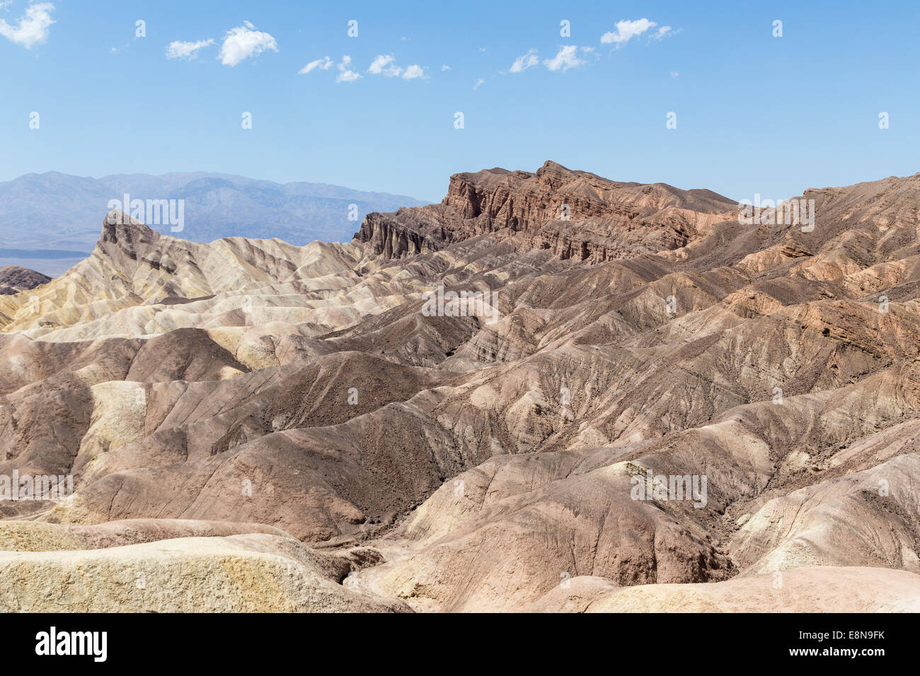 Badlands from the Zabriskie Poins, Death Valley National Park ...