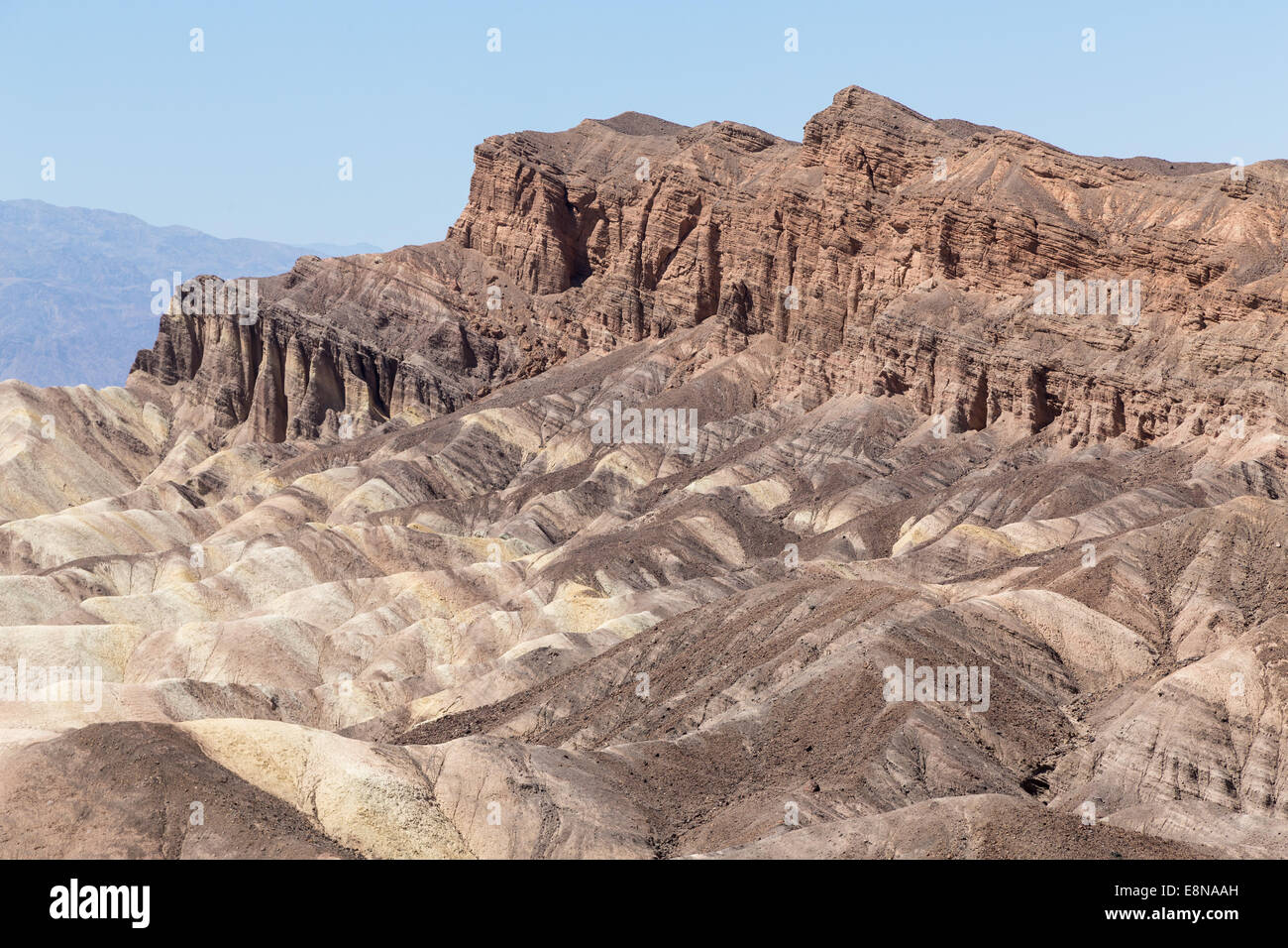Badlands from the Zabriskie Poins, Death Valley National Park ...