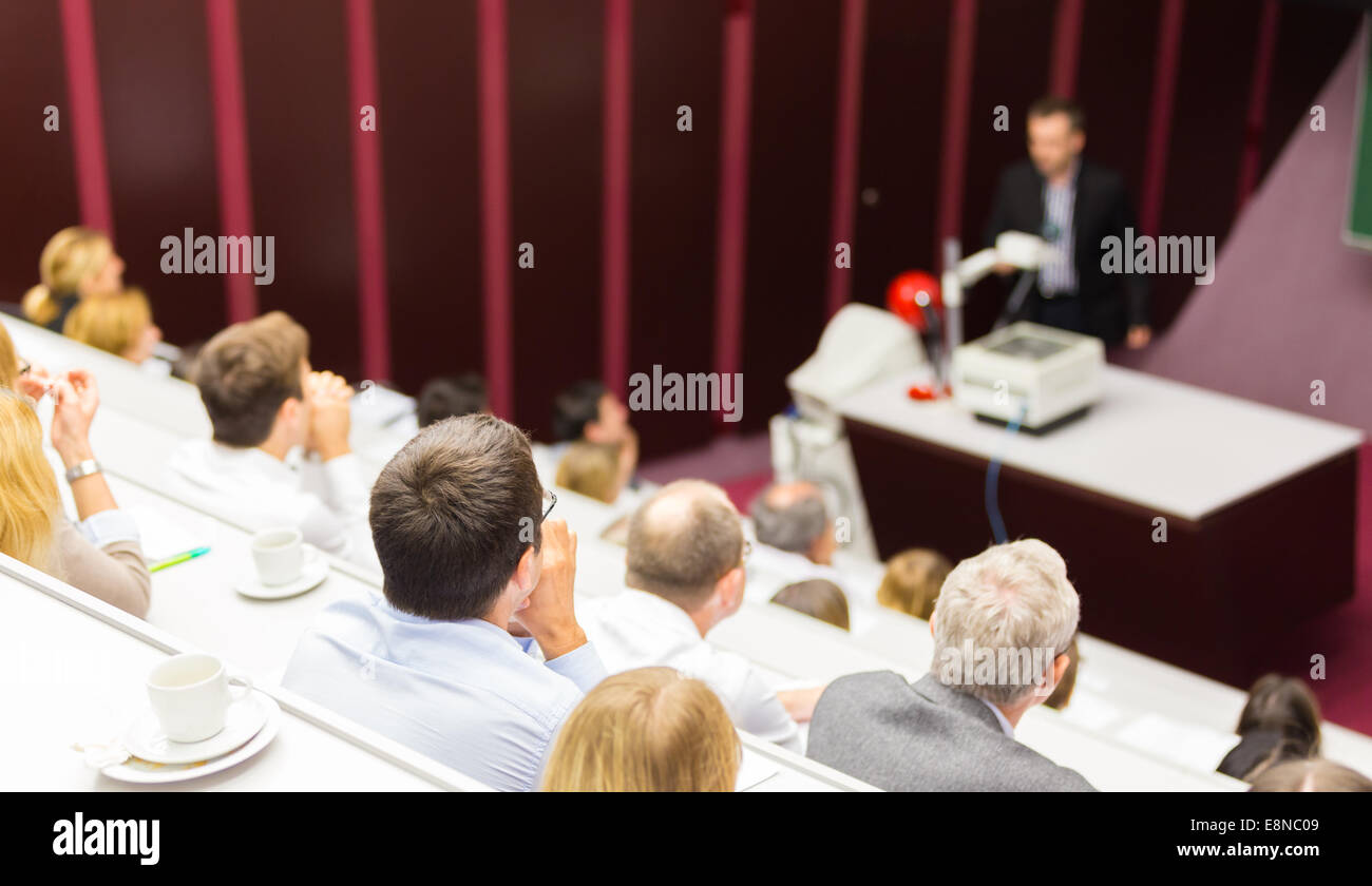 Lecture at university Stock Photo - Alamy