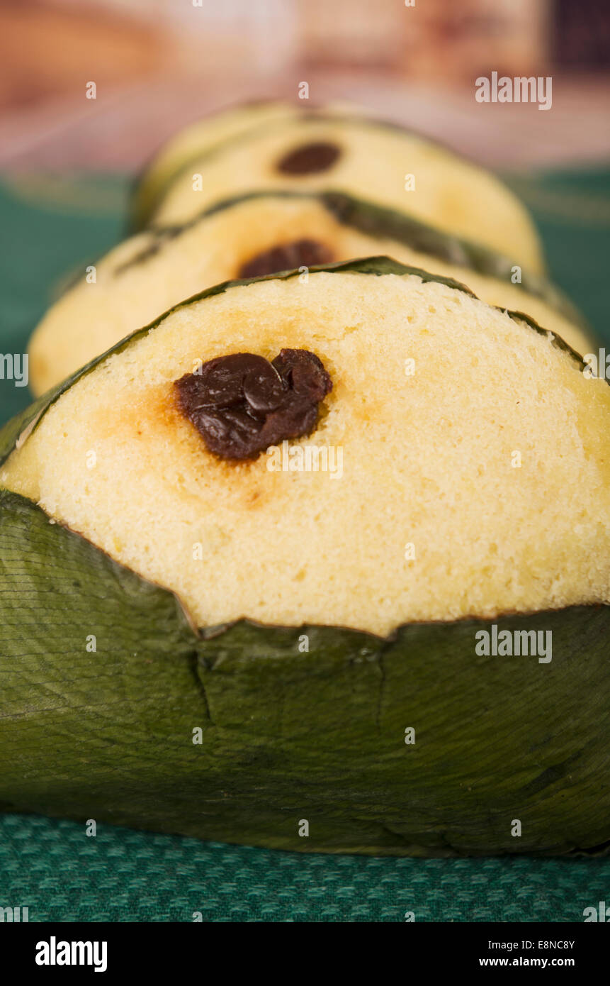 quimbolitos ecuadorian traditional dessert Stock Photo