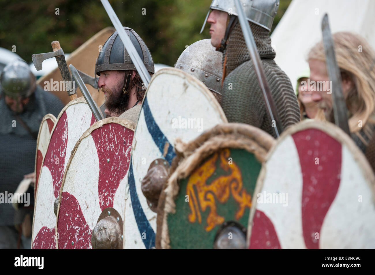 Battle Abbey, East Sussex, UK. 11th October 2014. Approximately 400 ...