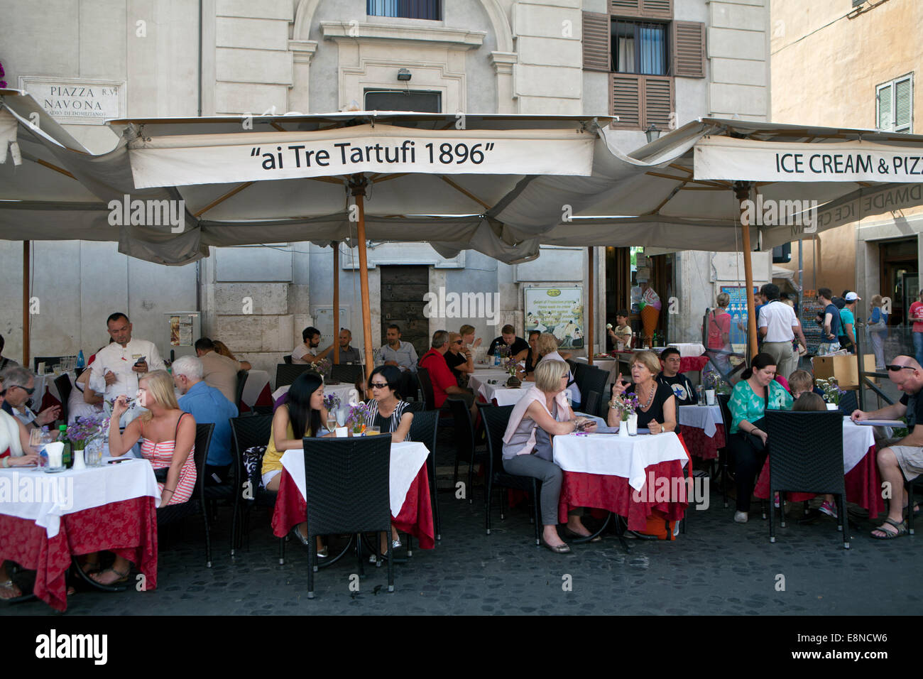 Culinary Delights of Italy Stock Photo
