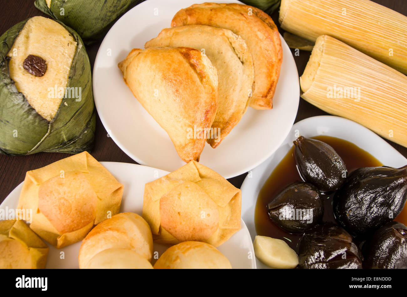 traditional ecuadorian desserts Stock Photo Alamy