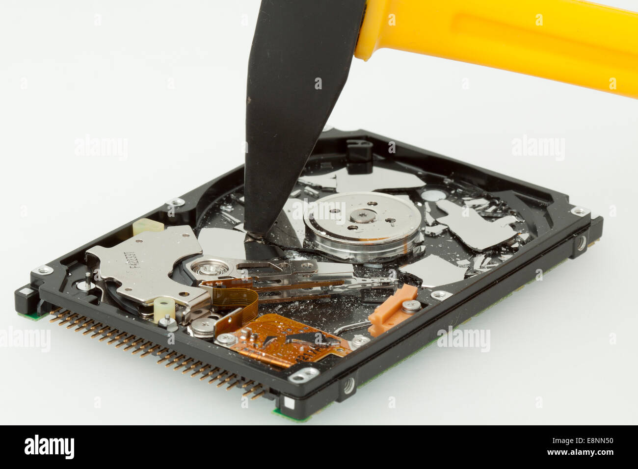 Broken Hard Disk High Resolution Stock Photography and Images Alamy