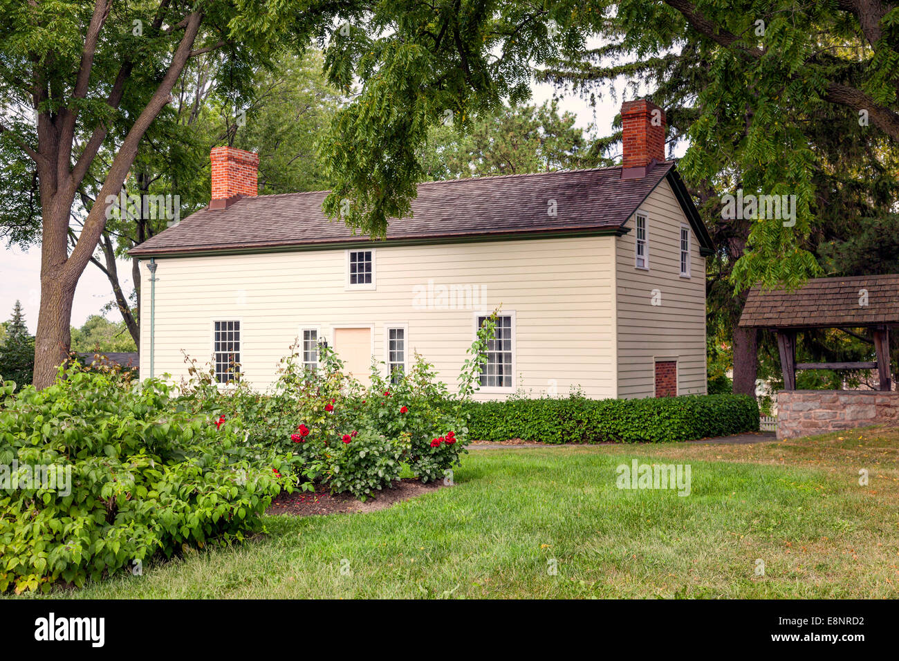 Laura Secord Memorial and Homestead in Queenston;Ontario;Canada Stock