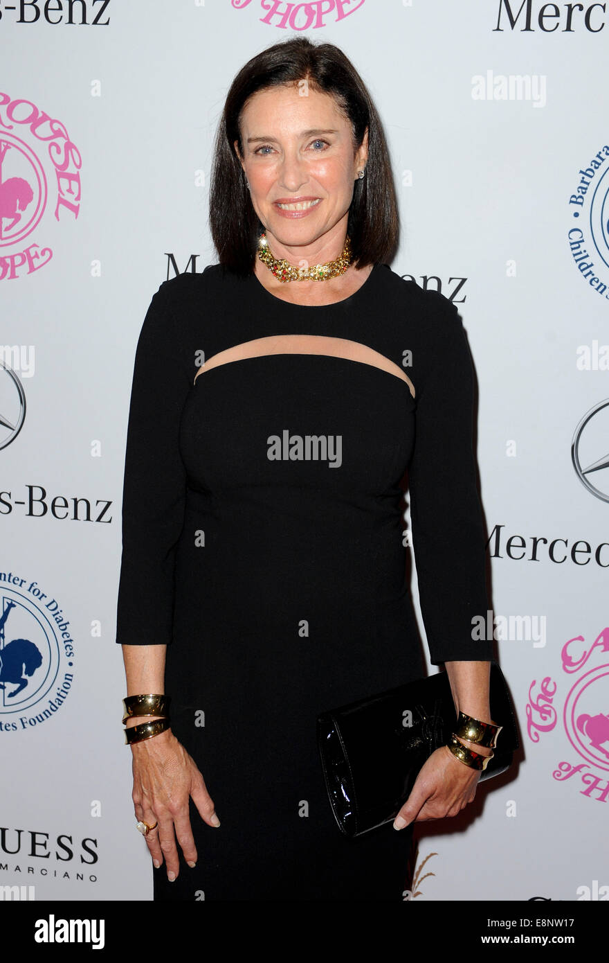 Mimi Rogers Carousel of Hope Ball 2014.11.10 Beverly Hills Stock Photo