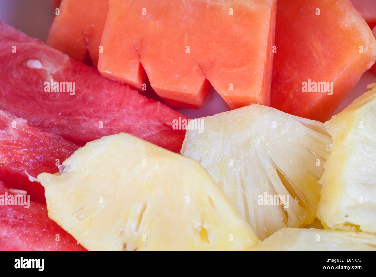 Tropical fruit salad hi-res stock photography and images - Alamy