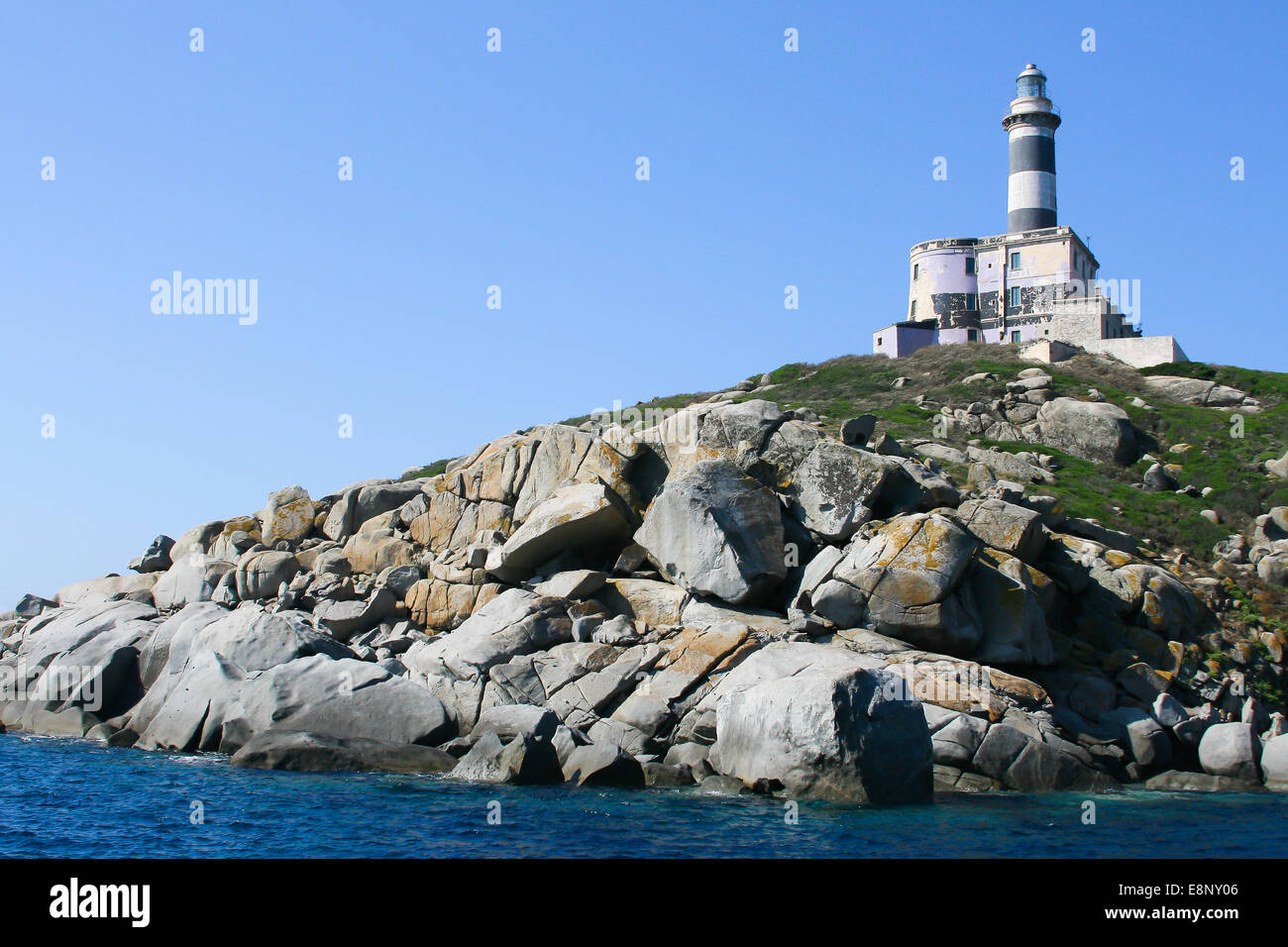 The Guardian. Isle of cabbage. Sardinia Stock Photo