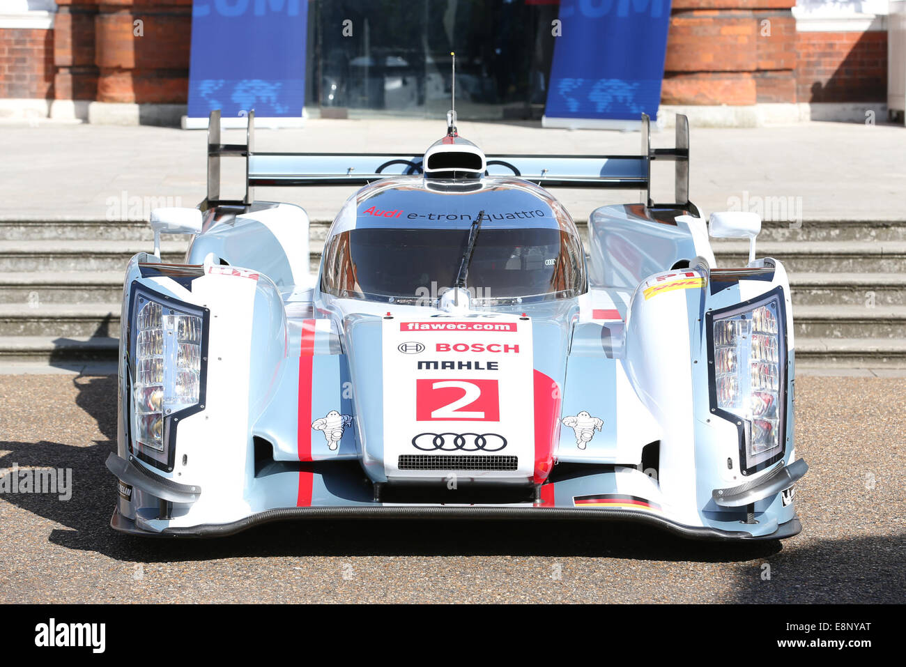 FIA World Endurance Championship – London Launch of the first round of the FIA WEC, the 6 Hours of Silverstone, in the presence of His Royal Highness Prince Michael and Her Royal Highness Princess Michael of Kent.  Featuring: Atmosphere Where: London, United Kingdom When: 09 Apr 2014 Stock Photo