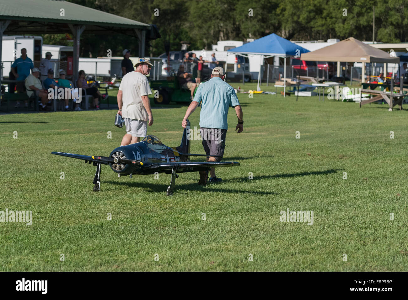 Remote Controlled Plane Flying Club Stock Photo Alamy