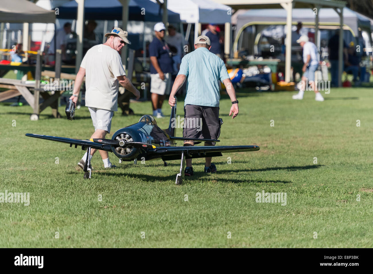 Remote Controlled Plane Flying Club Stock Photo Alamy