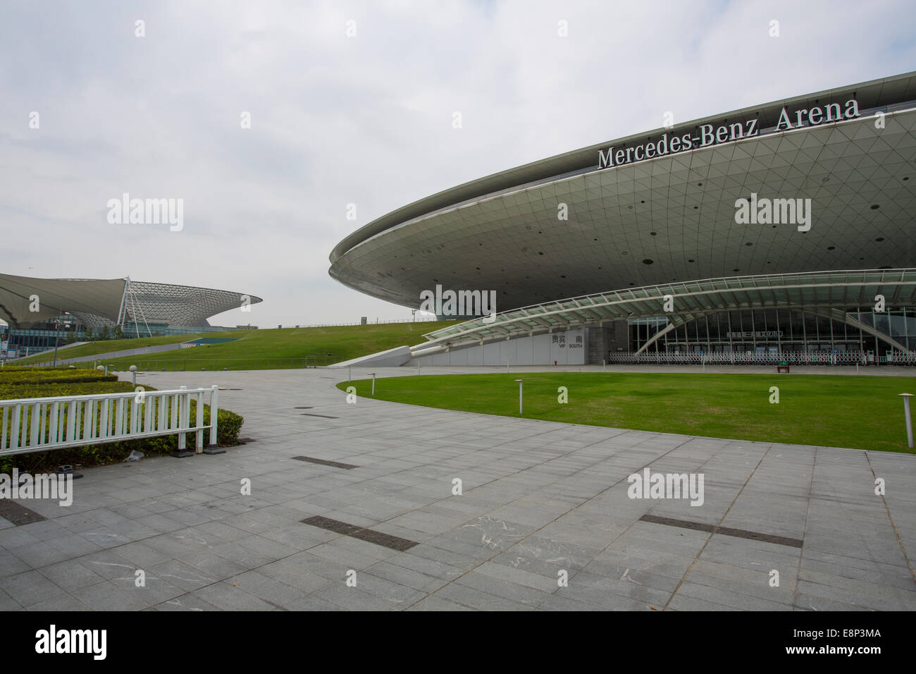 Mercedes Benz Arena, Shanghai, China Stock Photo - Alamy