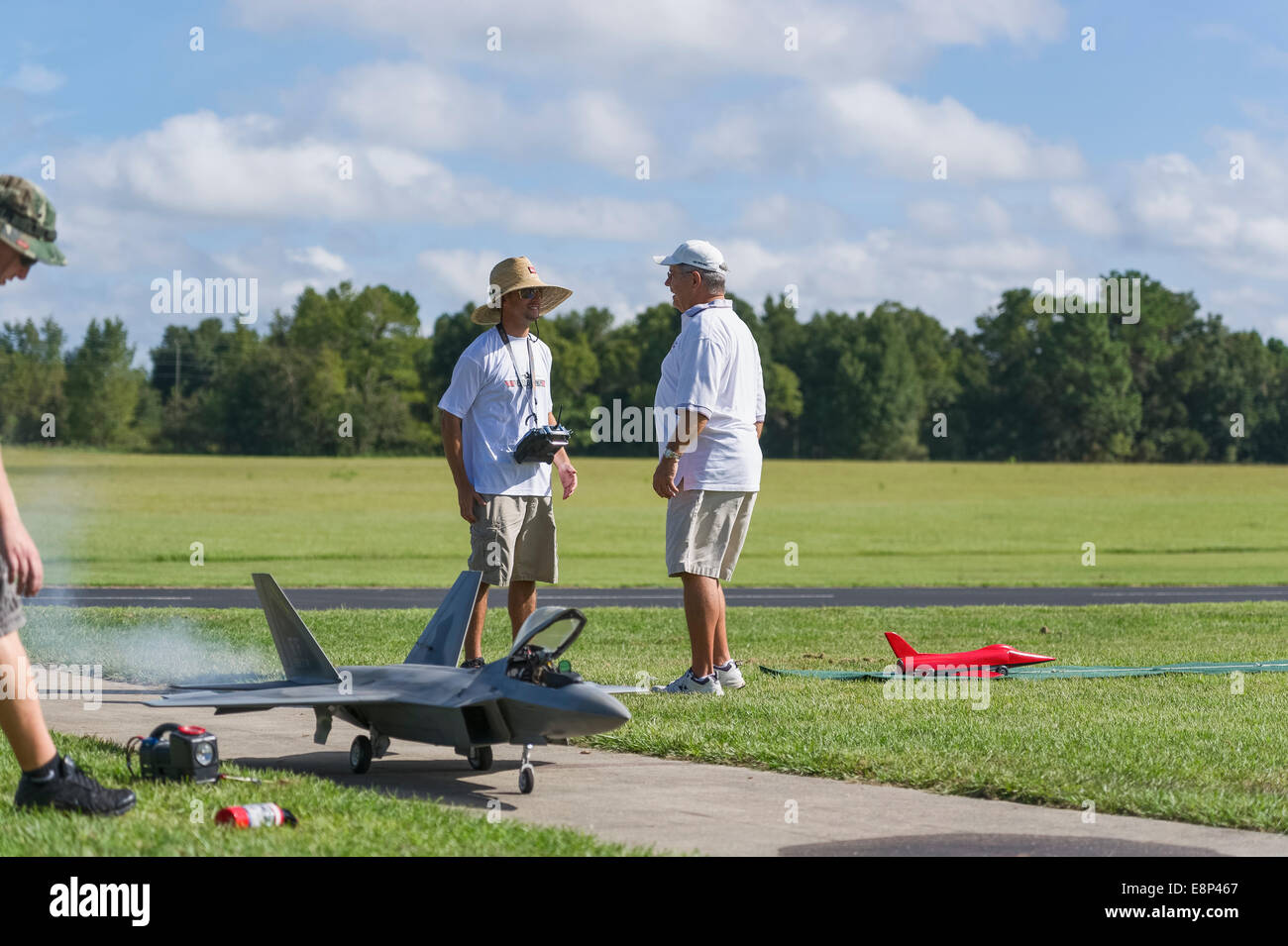 Remote Controlled Plane Flying Club Stock Photo Alamy