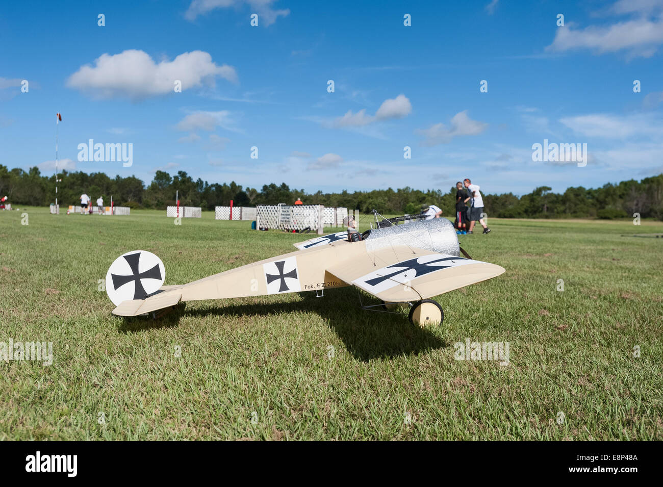 Remote Controlled Plane Flying Club Stock Photo Alamy