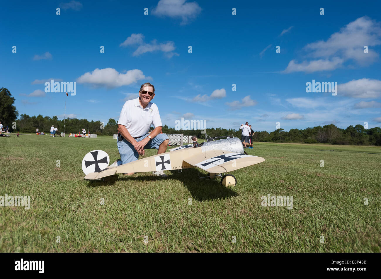 Remote Controlled Plane Flying Club Stock Photo Alamy