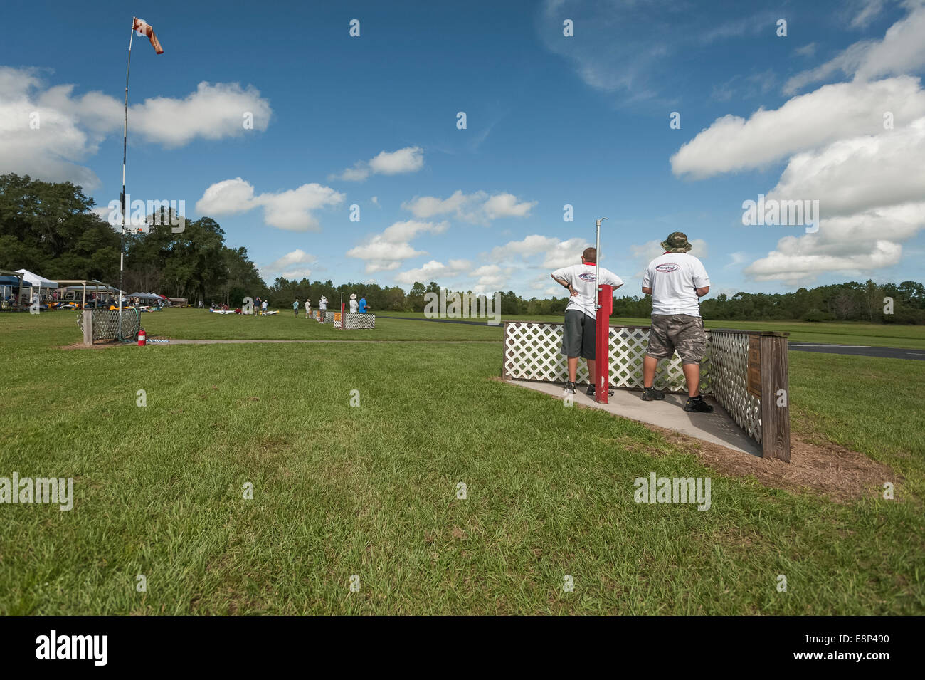 Remote Controlled Plane Flying Club Stock Photo Alamy