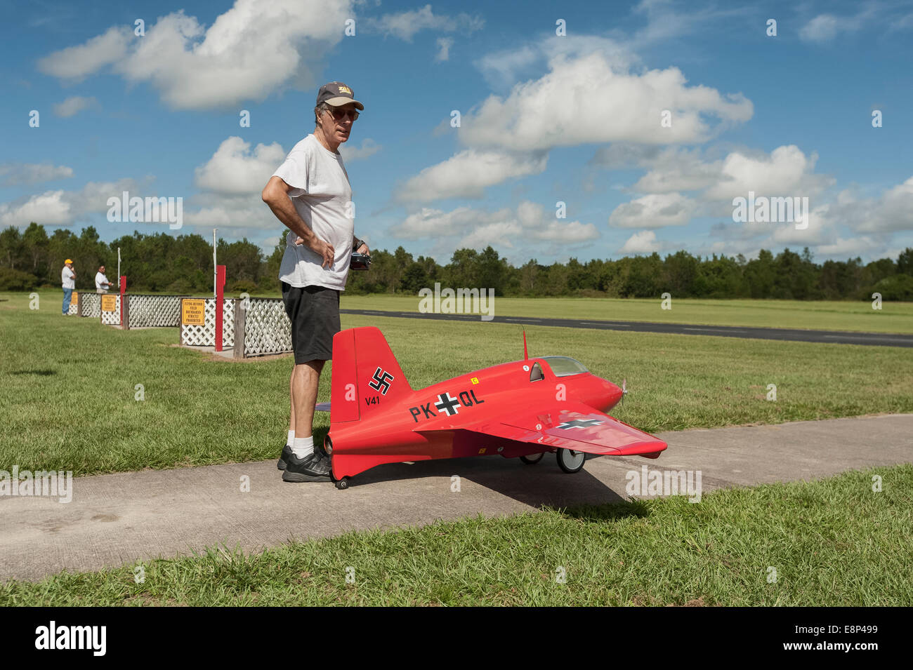 Remote Controlled Plane Flying Club Stock Photo Alamy
