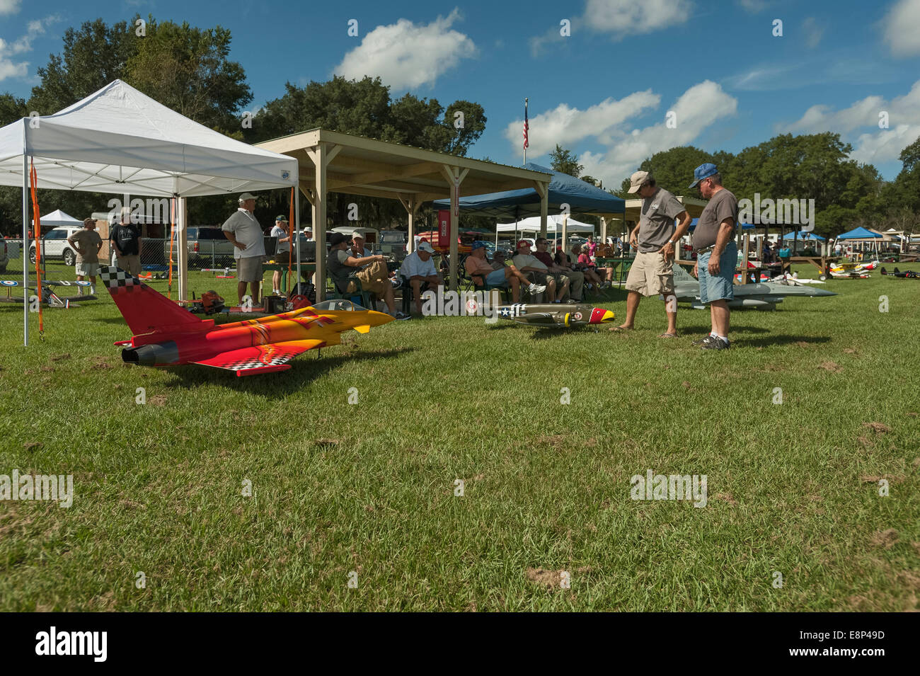 Remote Controlled Plane Flying Club Stock Photo Alamy