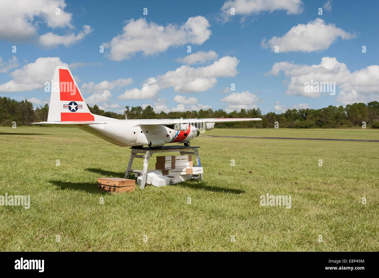 Remote Controlled Plane Flying Club Stock Photo Alamy