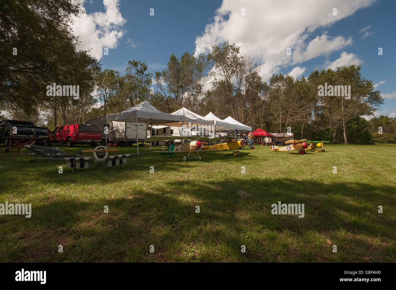 Remote Controlled Plane Flying Club Stock Photo Alamy