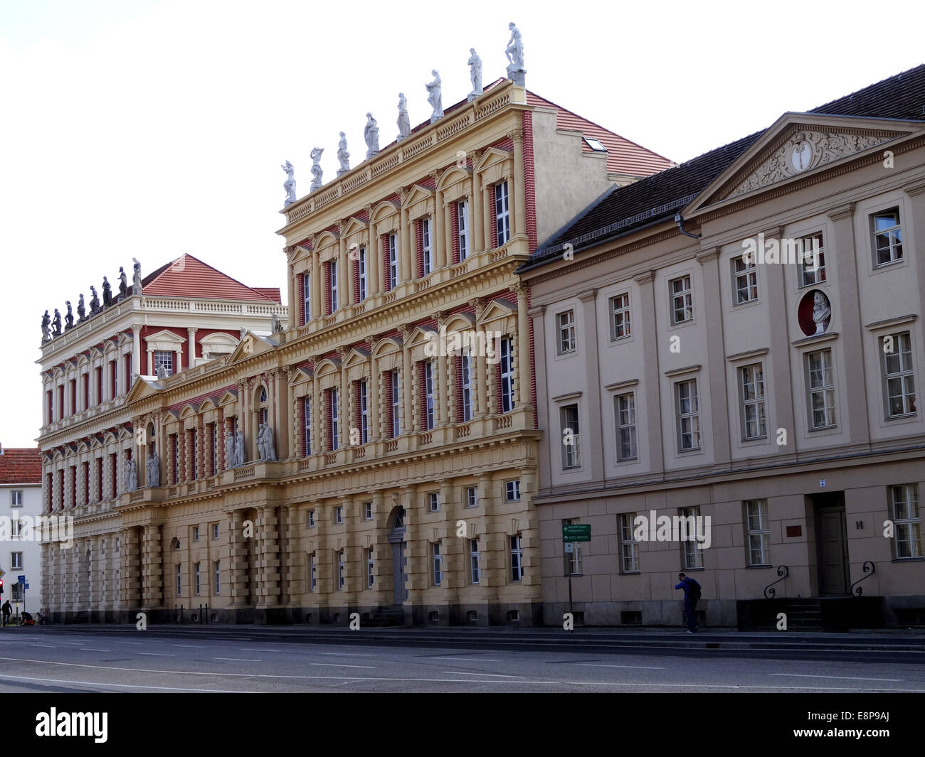 History Buildings on the Breite Straße in Potsdam Stock Photo Alamy