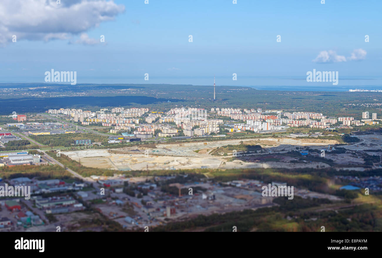 Aerial birds eye view tilt hi-res stock photography and images - Alamy