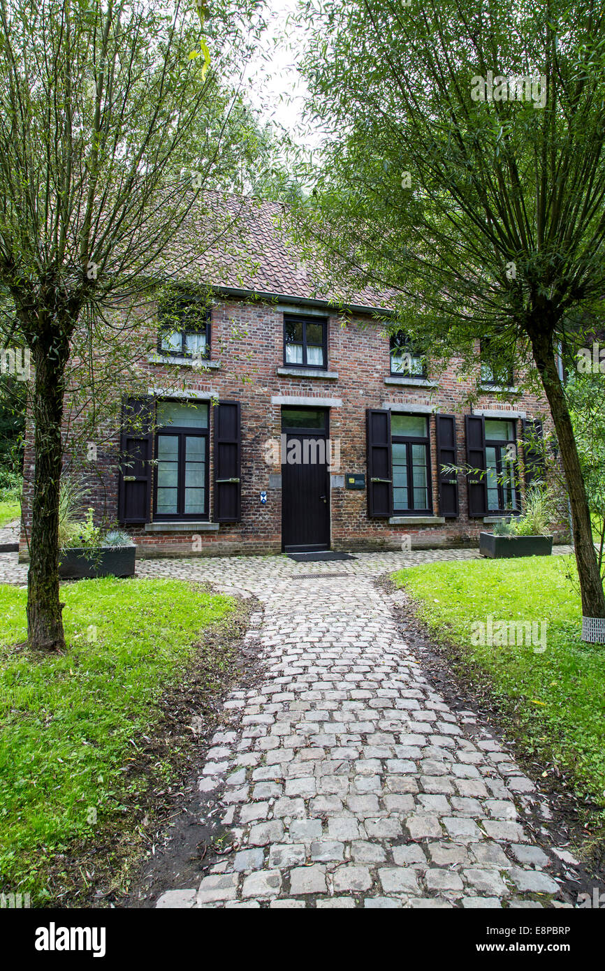 Van Gogh House in Cuesmes, the artist lived and worked here three years Stock Photo