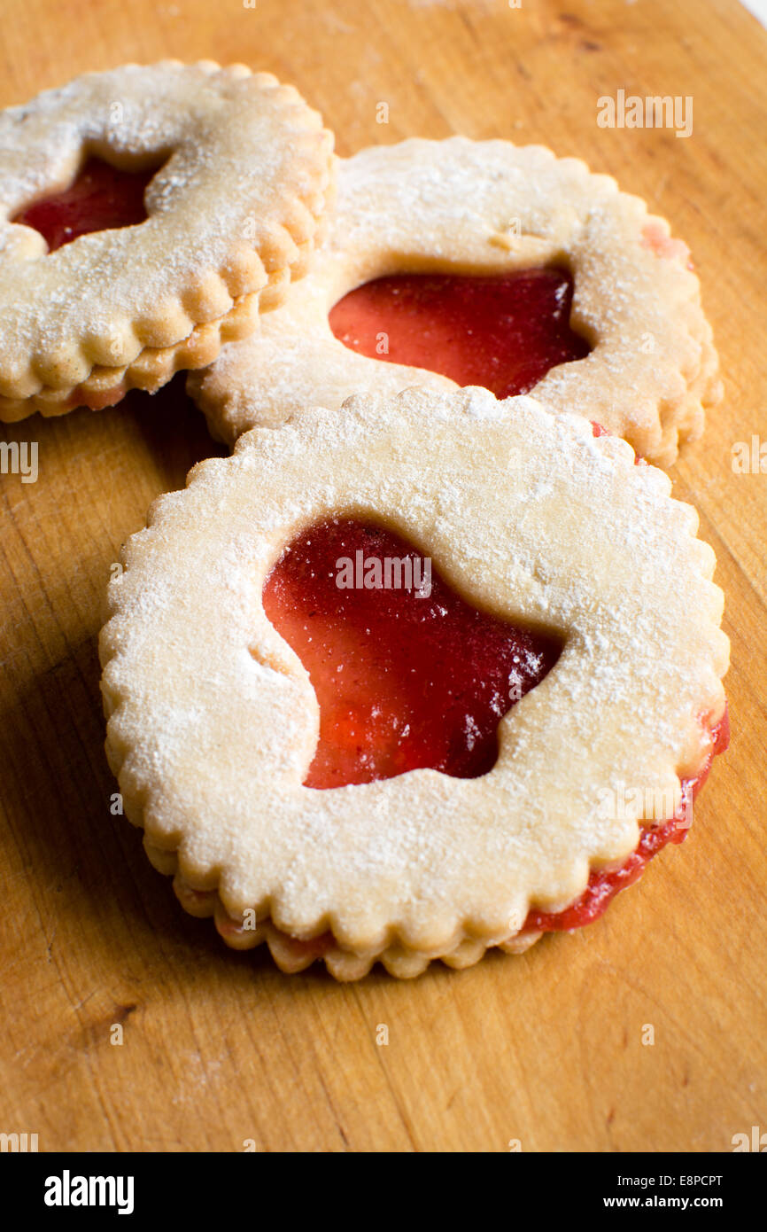 Jelly christmas cookies Stock Photo Alamy