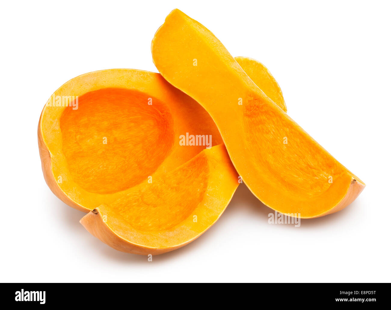 butternut squash isolated Stock Photo Alamy