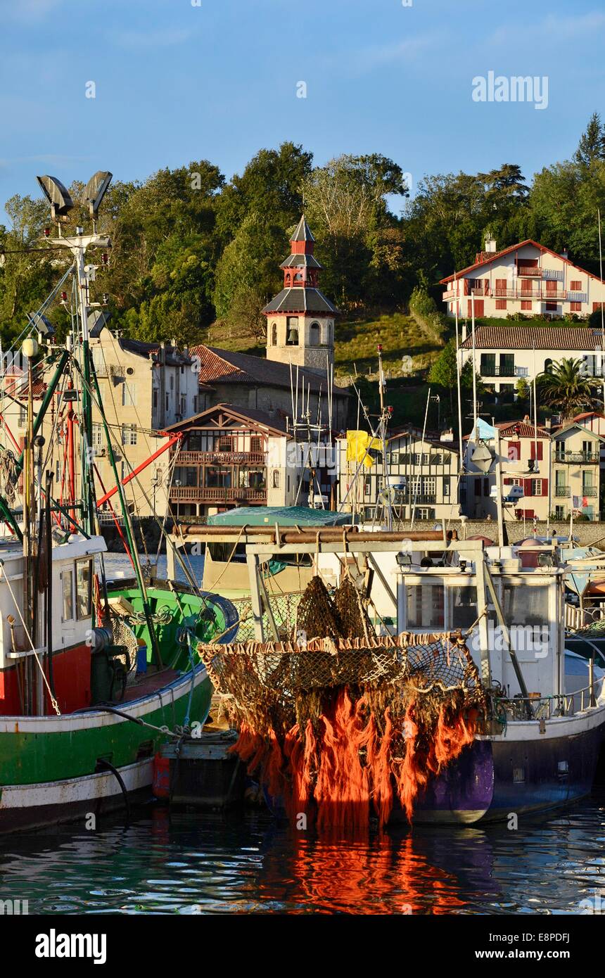 France, Pays Basque, Atlantic Pyrenees, the bay of Biscay, Ciboure