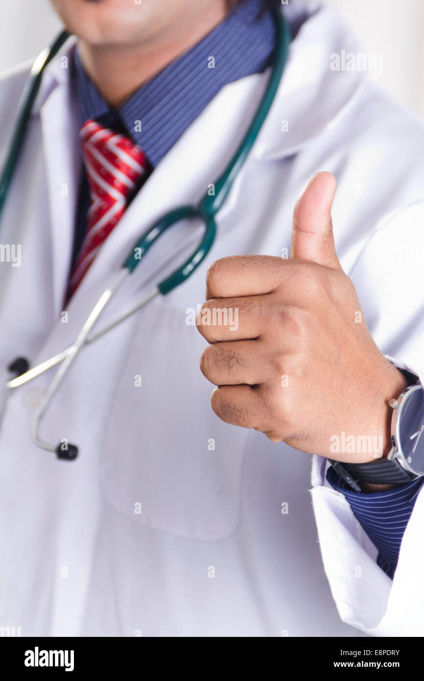 Indian asian male doctor hi-res stock photography and images - Alamy