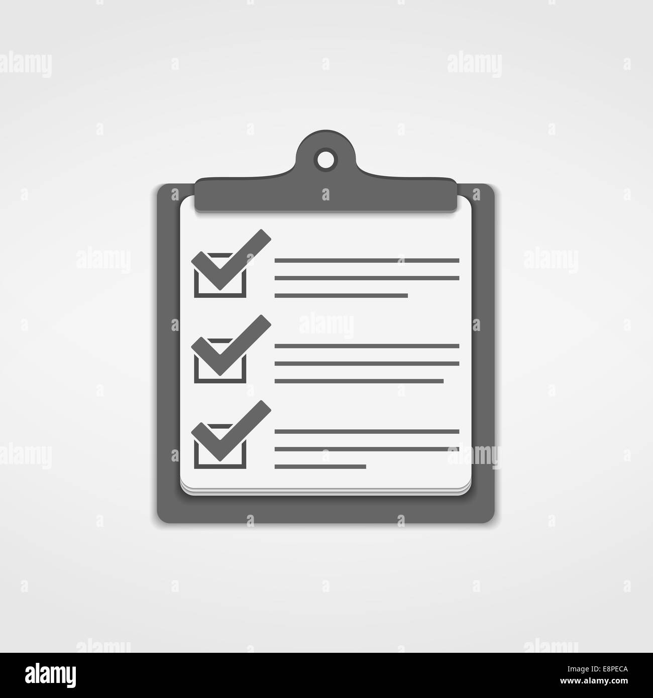 Clipboard With Check List Icon Stock Photo Alamy clipboard-with-check-list-icon-stock-photo-alamy