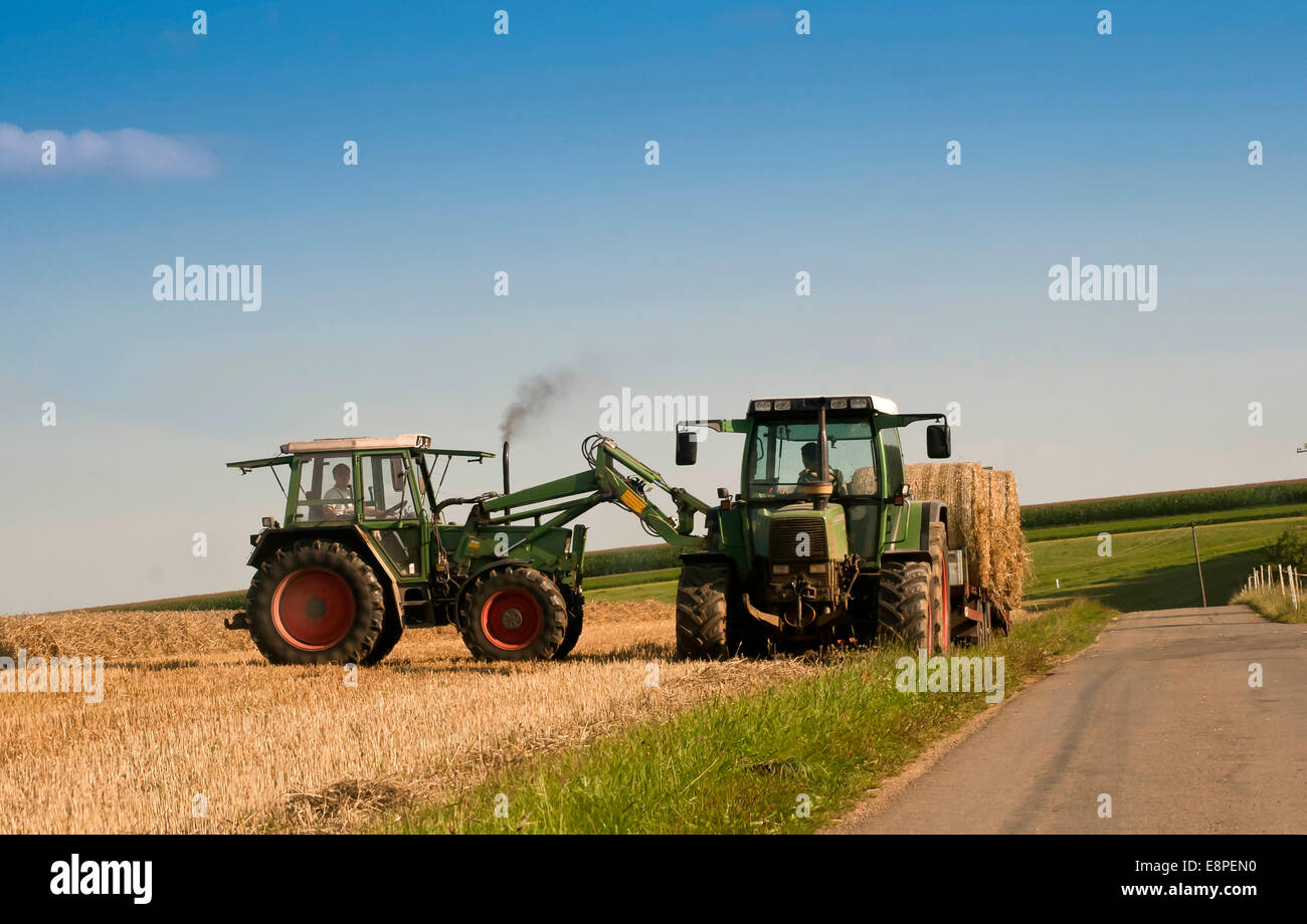 Tractor at work Stock Photo Alamy