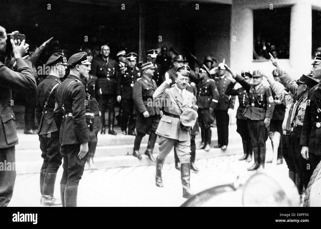 Nuremberg Rally 1933 in Nuremberg, Germany - Adolf Hitler and his ...